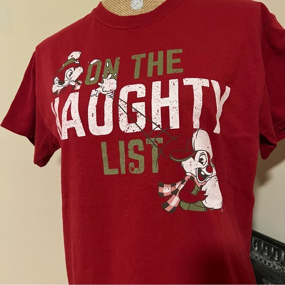 Disney Parks ‘On the Naughty List’ Chip & Dale Tee - Picture 4 of 4